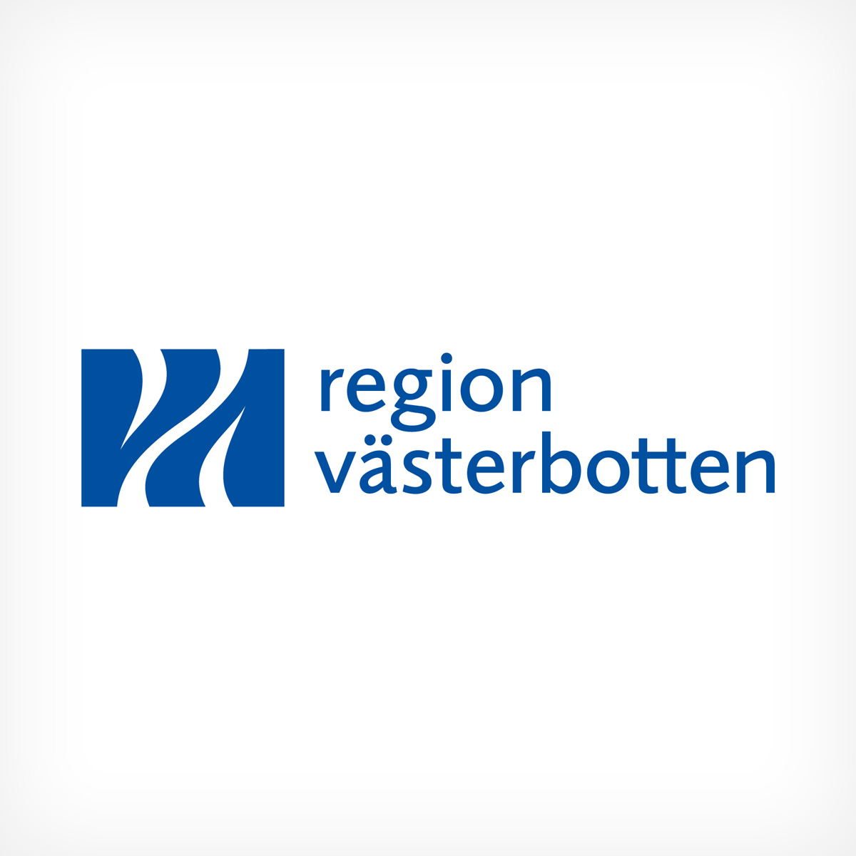 Region Västerbotten logo blå
