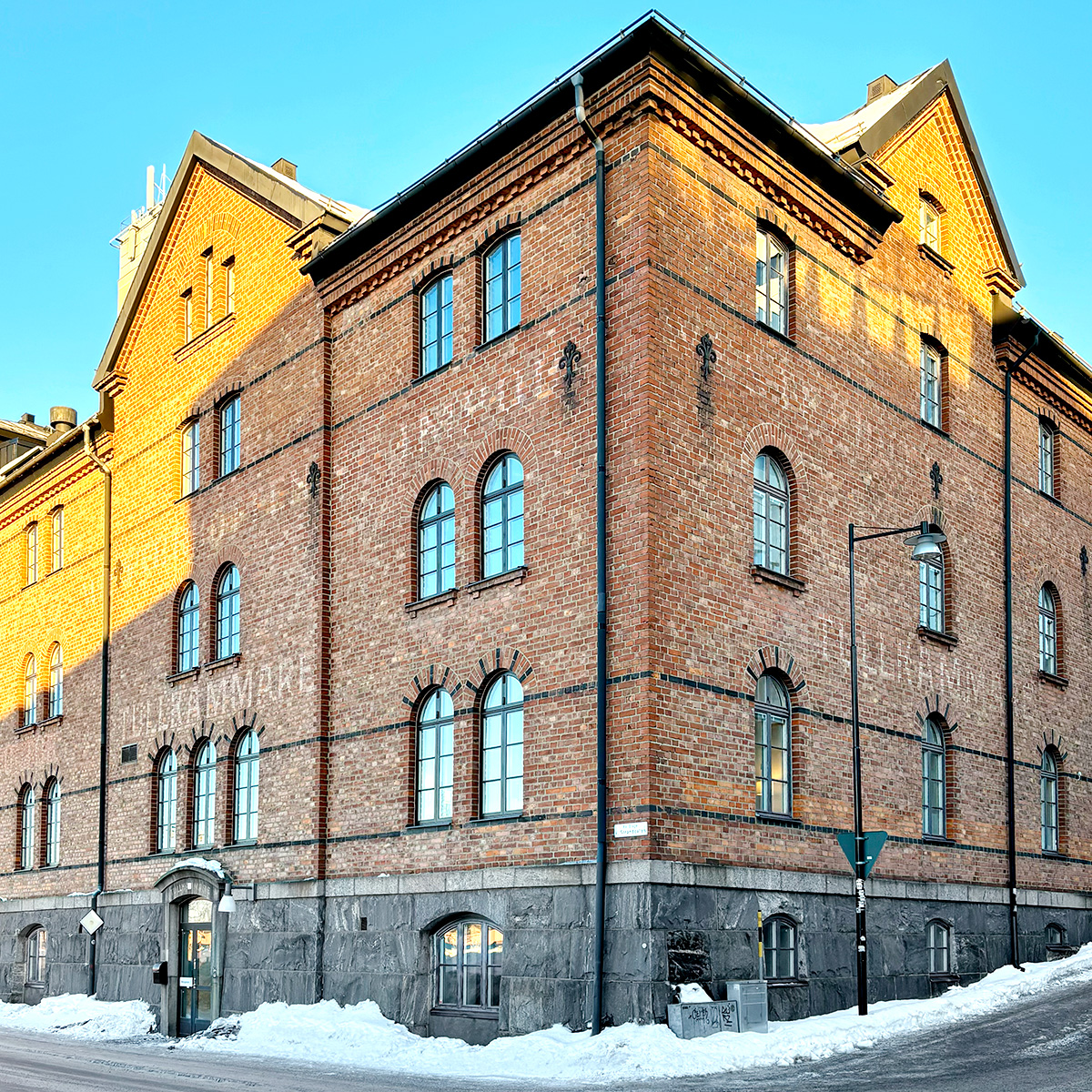 Fasadbild över Tullkammaren som Contractor har renoverat.